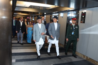 प्रधानमन्त्री ओली न्युयोर्कमा 